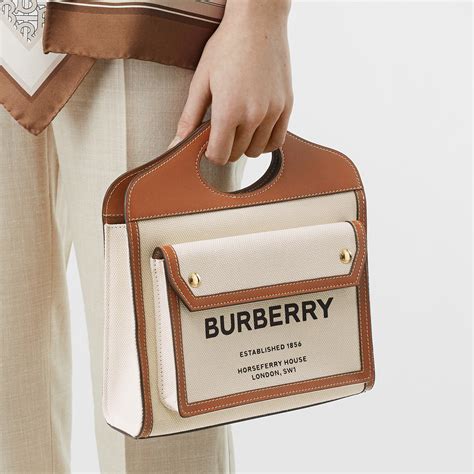 burberry mini leather pocket bag|Burberry pocket bag collection.